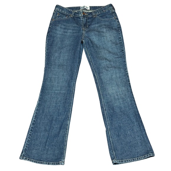 Levi's Denim - Vintage 2000's Signature Levi Strauss LowRise Bootcut Jeans Medium Wash 8M Women